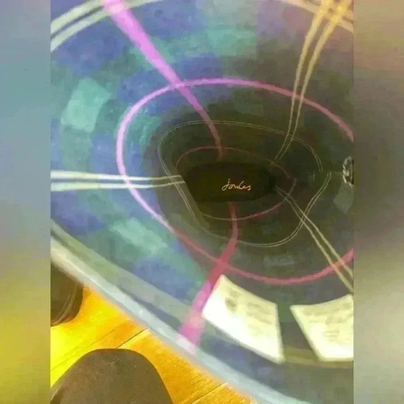 Joules welly women’s tall rain boots NWT dark purple US size 6 - Picture 10 of 12